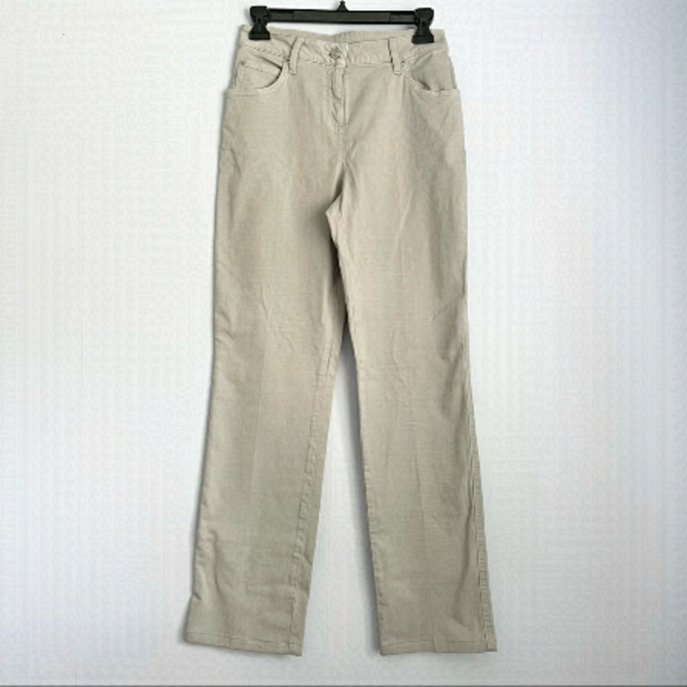 𝅺ST. John Grey Mid-rise Straight Leg Jeans 2